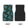 thumbnail image 2 of Honeii Play Game Print Car Foot Mat Four-Piece Set - Front & Rear Universal Car Floor Mats for SUVs, Trucks, Sedans, 2 of 7