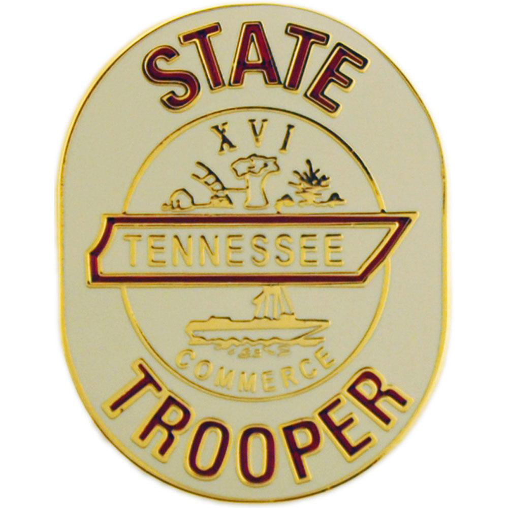 Tennessee State Trooper Badge Pin 1" 