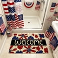 thumbnail image 6 of Nkmbld Patriotic Door Mat, Soft Absorbent Floor Mats with Heavy Duty Backing, Non Slip Entrance Doormats for Front Door Porch Indoor Outdoor Decor, 6 of 8