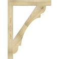 thumbnail image 3 of Ekena Millwork 4"W x 34"D x 46"H Olympic Block Rough Sawn Bracket, Douglas Fir, 3 of 4