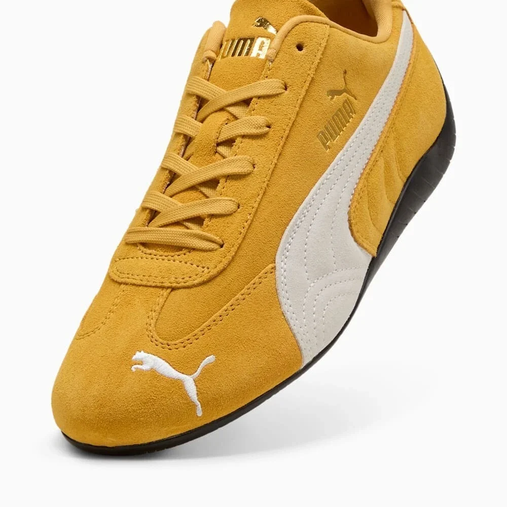 靴 Puma Speedcat OG Archive Gold White 25cm PUMA Speedcat OG Mens Womens Sneakers Archive Gold White