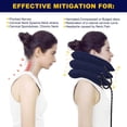 thumbnail image 5 of LinenLoon Cervical Neck Traction Device for Neck Pain Relief, Adjustable Inflatable Neck Stretcher Neck Brace, Neck Traction Pillow for Use Neck Decompression and Neck Tension Relief (Blue), 5 of 5