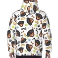 thumbnail image 7 of Goofa Rottweiler for Men's Hooded Sweatshirt - Lightweight Pullover Hoodie with Kangaroo Pocket, Perfect for Everyday Wear-Medium, 7 of 7