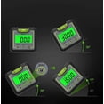 thumbnail image 2 of Digital LCD Inclinometer with Horizontal Bubbles, Protractor Inclined Box, Angle Finder Digital Magnetic Angle Gauge Level, Protractor, Bevel Gauge, 2 of 3