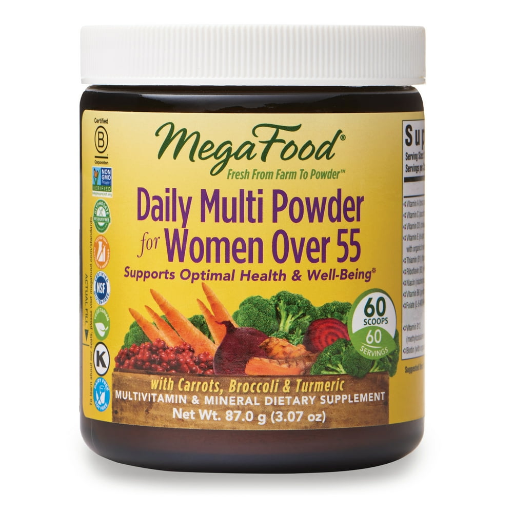 MegaFood, Daily Multi Powder for Women Over 55, Supports Optimal Health