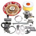 thumbnail image 2 of Kit de motor para Honda GX160 GX200 de 5.5 hp: carburador, bobina de encendido por retroceso, bujía, filtro de aire s20241212634, 2 of 3