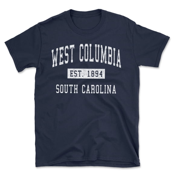 West Columbia South Carolina Classic Established Men's Cotton T-Shirt