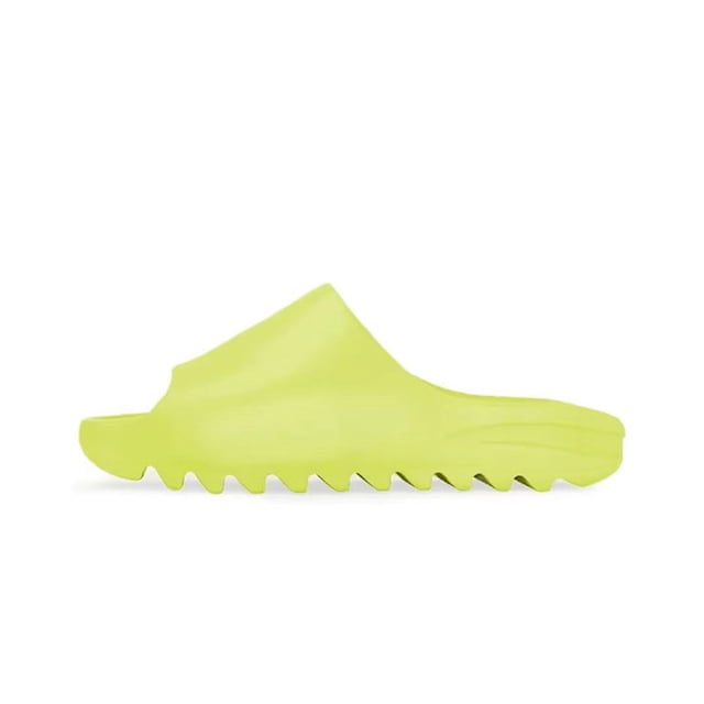 Sandalias deportivas Yeezy Slide Foam RNR RUNNER Glow Green Azure Onyx MX Cinder para interior y exterior, para hombre y mujer