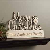 Personalized Planet Holidays Engraved Collector Plaque