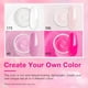 thumbnail image 5 of Kit de uñas en polvo para uñas AZUREBEAUTY Starter con 4 colores, rosa, 5 of 7