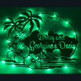 thumbnail image 4 of Handmadetneonsign Beach House Metal Wall Art Light, Palm Tree Summer Metal Sign Wall Decor, Summer Metal Decor, 4 of 5