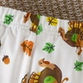 thumbnail image 4 of HCNTES Baby Boy Winter Clothes Christmas Baby Boy Dress Outfit Newborn Baby Boy Coming Home Outfit Western Cowboy Clothes Boots Print Short Sleeve Romper Long Pants With Hat Set 0 3 6 9 12 18 Months, 4 of 9