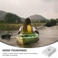 thumbnail image 3 of DEEPCRAFF 6Pcs Sturdy Aluminum Canoe Adapter Replacement for Kayak Fixed Blocks Daily Use Plated Silver, 3 of 6