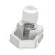 thumbnail image 4 of Comedero para reptiles, dispensador de agua, suministros para mascotas, reutilizable, portátil y creativo. Blanco, 4 of 9