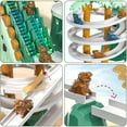 thumbnail image 6 of CEDQ Dinosaur Climbing Slide Stair Toy for Toddlers Aged 3 4 5 6 7 8 - Kids Toys Racing Track Game Set,Sliding Car Toy,Dinosaur Themed with Light and Music,Birthday Dinosaur Gifts for Boys Girls Kids, 6 of 9