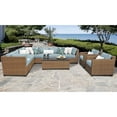 thumbnail image 3 of TK Classics Laguna 10 Piece Outdoor Wicker Patio Furniture Set 10a, 3 of 3