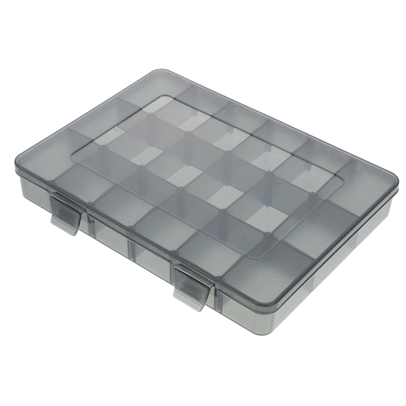 Weiweiguan Portable Tools Organizer Box Multi Compartment Storage Box Plastic Storage Case