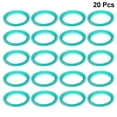 thumbnail image 3 of 20pcs Silicone Sealing Rings Filter Replacement Ring for Stainless Steel Reusable Coffee Capsules (Green), 3 of 7