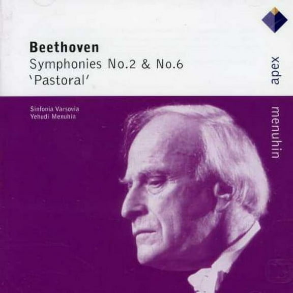 Yehudi Menuhin - Beethoven: Sym Nos 2 & 6 - Music & Performance - CD