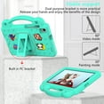 thumbnail image 5 of for Samsung Galaxy Tab A7 Lite 8.7 inch 2021(SM-T220/T225/T227),Cute Kids Kawaii Cover 3D Cartoon Handle & Stand Soft Silicone Shockproof Lightweight Rugged Case,Mint, 5 of 7