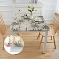 thumbnail image 2 of Awypu Palm Tree Retro Summer Decoration Square Tablecloth 100% Polyester Fiber 46*46, 2 of 8