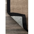 thumbnail image 3 of nuLOOM Lauren Casual Solid Area Rug, 10' x 14', Black, 3 of 7