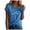 Blue, variant on Vintage Flowers V Neck Shirt for Women Boho Floral Wildflowers Graphic Tee Casual Cottagecore Summer T Shirt (Green, XL)