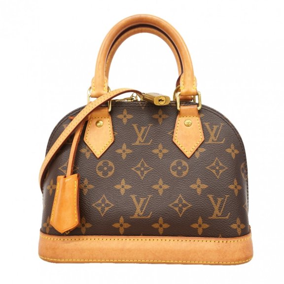 Pre-Owned Louis Vuitton Alma BB Monogram Handbag M53152 Brown 2-way bag for women P2959457