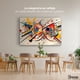 thumbnail image 3 of Cuadro Decorativo Canvas Abstracción Moderna Canvas Revolution 90x60 cm, 3 of 4