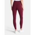 thumbnail image 4 of Time and Tru Women's High Rise Leggings, 27'' Inseam, 2-Pack, Sizes XS-XXXL, 4 of 7