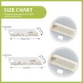 thumbnail image 3 of Hirioo Watercolor Floral for Stanley Cup Lid Nameplate Personalized Acrylic Nameplate Tumbler Lid Topper(30oz , 40oz), 3 of 9