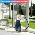 thumbnail image 4 of Magnetic Door Net Hands-Free Mosquito Screen Mesh Anti Bugs Fly Insect Curtain, 4 of 6