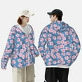 thumbnail image 6 of Fotbe Orchids Flowers Men's Women's UPF 50+ Sun Protection Jacket Hooded Cooling Shirt with Pockets Hiking Outdoor Performance-XX-Large, 6 of 9