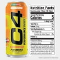 thumbnail image 5 of C4 Performance Creamsicle Energy Drink Can 16 fl oz - Pack of 2, 5 of 5