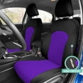 thumbnail image 4 of For 2019-2024 Kia Forte FH Group Neoprene Custom Fit Waterproof Car Seat Covers - Front Set Purple, 4 of 9