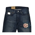 thumbnail image 4 of Polo Ralph Lauren INDIGO BLUE Women's Tompkins Skinny Floral Jeans US 26, 4 of 5