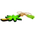 thumbnail image 3 of Cute Keychain Bag Purse Charm for Women Girl with Bell Silicon Rubber Key Finder Palm Tree, 3 of 4