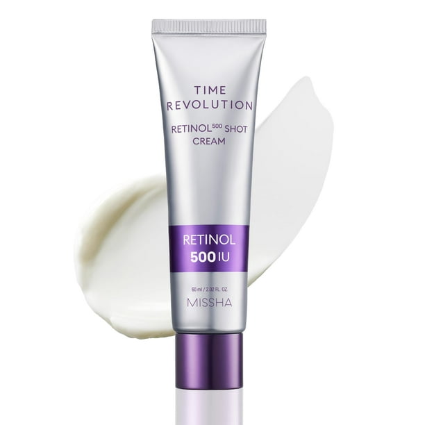 Crema reparadora nocturna MISSHA Time Revolution Retinol 500 60 ml