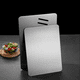 thumbnail image 1 of Tabla de cortar de acero inoxidable, tabla de cortar de doble cara, tabla de cortar comercial, espesa, a prueba de moho, tabla de cortar fruta para el hogar, 1 of 2