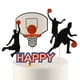 thumbnail image 4 of Decoración de Pastel de Cumpleaños de Baloncesto con Topper de 10 Piezas, 4 of 7