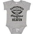 thumbnail image 3 of Inktastic Handpicked for Earth by My Mawmaw in Heaven with Angel Wings Boys or Girls Baby Bodysuit, 3 of 5