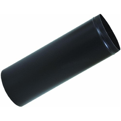 Tuyau de Poêle Noir, 5X24 Tuyau de Poêle Noir