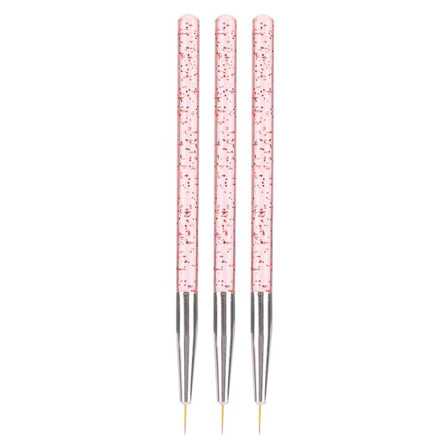 Pincel para decoración de uñas, exquisito pincel para pintar líneas DIY, herramienta de manicura