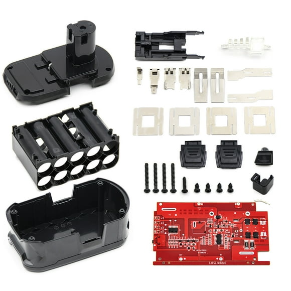 Kenally Kit de herramientas de caja de plástico de repuesto para piscina, impresoras Wifi multifuncionales, adecuado para bricolaje Herramientas eléctricas