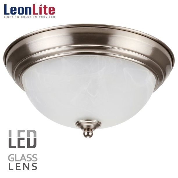 Leonlite 15w Led Flush Mount Ceiling Light Led Ceiling Light Fixtures Dimmable 11 Inch Ceiling Light For Kitchen Living Room 3000k Warm White