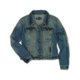 thumbnail image 2 of Ecko Unltd. Chaqueta vaquera con botones en la parte delantera para mujer, azul, grande Ecko Unltd. Chaqueta de jean, 2 of 2