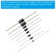 thumbnail image 3 of Uxcell Rectifier Diode Assorted Kit, 100pcs 8 Values Element in a Pack for Electrical, 3 of 4