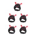 thumbnail image 1 of Redempat Have Fun Halloween Dress Dog In Festive Devil Hat Various Occasions Black 5Set, 1 of 6