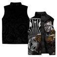 thumbnail image 3 of Ropa de invierno para hombre 2024 Chaleco térmico para hombre Chaleco de algodón con estampado samurái genial Chaquetas de calle Harajuku Chalecos para hombre Sin mangas, 3 of 4