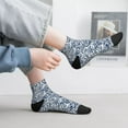 thumbnail image 5 of Bingfone Paisley4 Design Patterned Men's Women's Casual Cotton Socks, 5 of 5